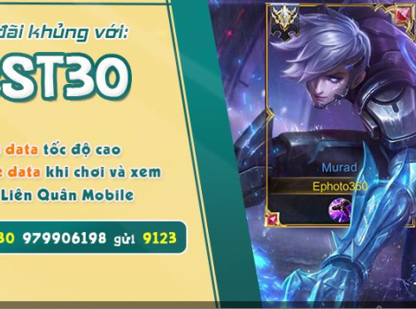 Các gói 4G Viettel free data chơi game Liên Quân 2025