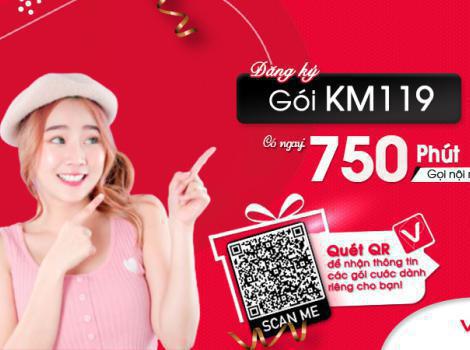 Đăng ký gói cước 119k của Viettel 2025
