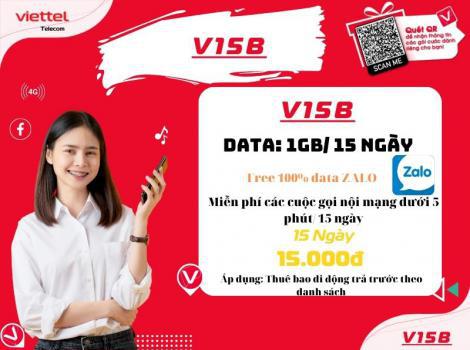 Đăng ký 4G Viettel 15 Ngày ưu đãi 2025