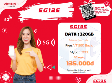 So sánh gói SD135 Và 5G135 Viettel Nên lựa chọn gói nào?