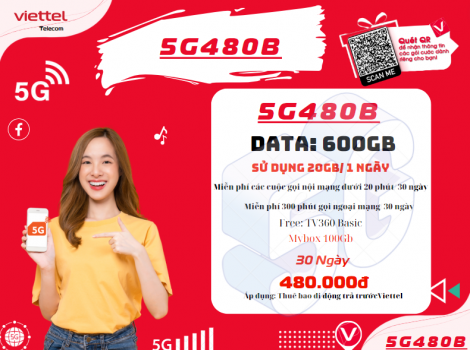 Thuê Bao Nào Đăng Ký Được 5G480B Viettel? Có Điều Kiện Gì Không?