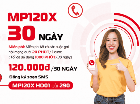 Cú Pháp Đăng Ký MP120X Viettel | Soạn MP120X HD01 Gửi 290
