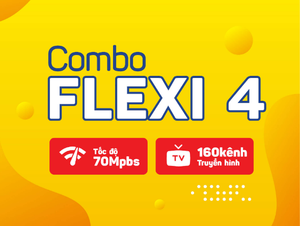 Gói cước Combo Flexi 4 Viettel