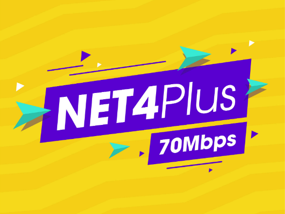 Gói internet Net4plus Viettel