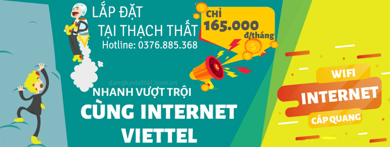 Lắp internet và truyền hình Viettel tại Thạch Thất