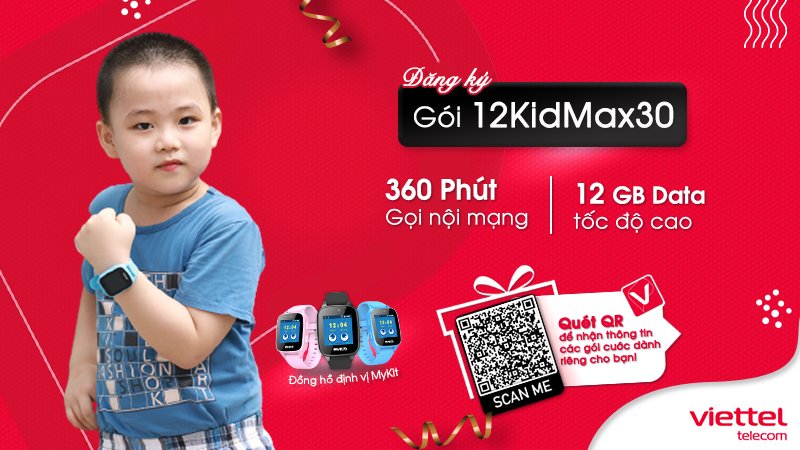 12KIDMAX30 Viettel