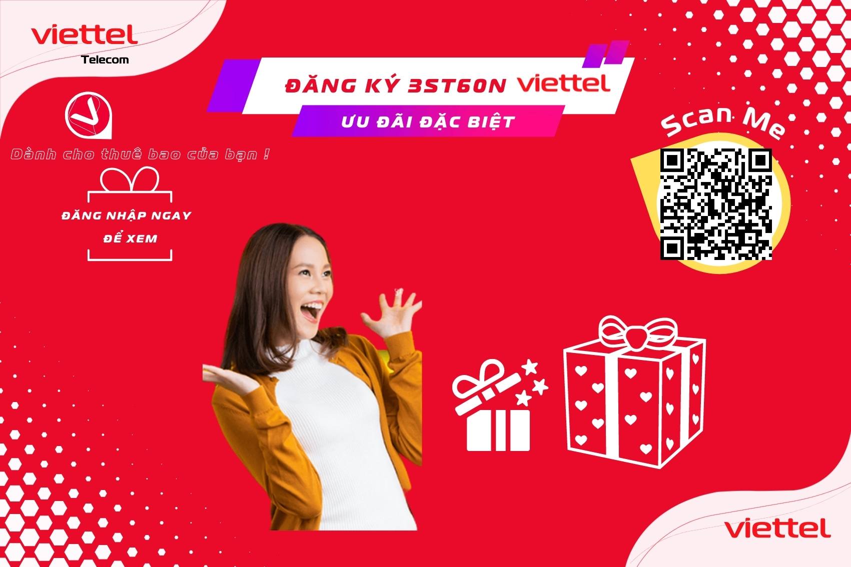 Gói 3st60n Viettel