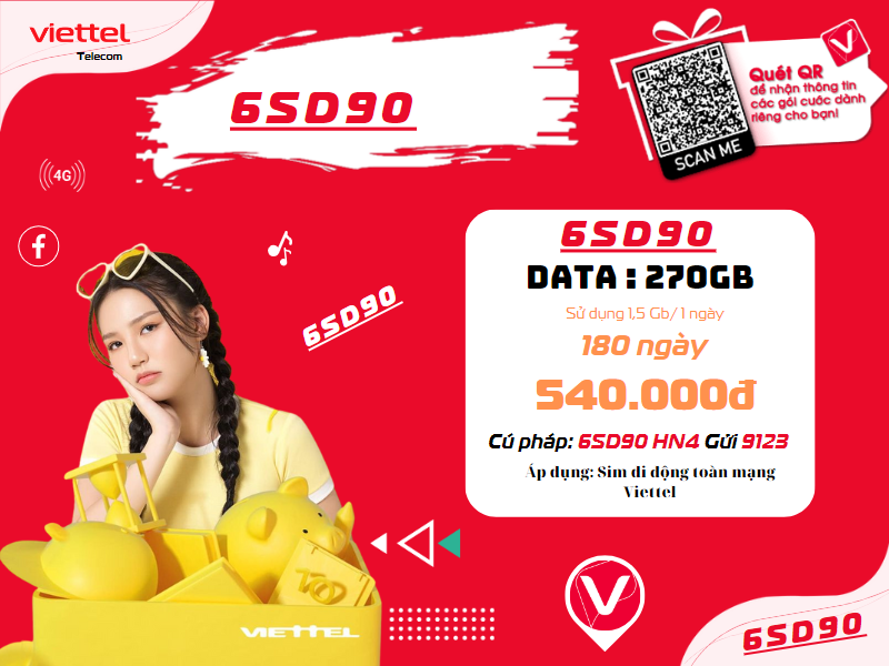 Gói 6SD90 Viettel