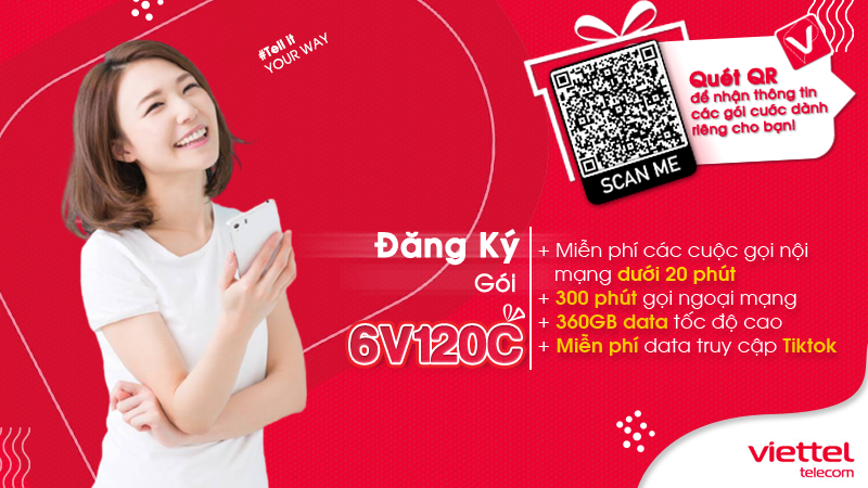 Gói 6V120C Viettel