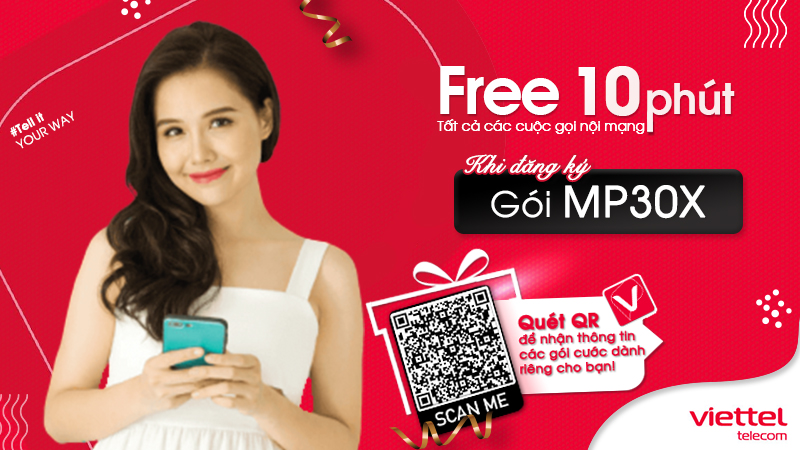 Gói MP30X của Viettel