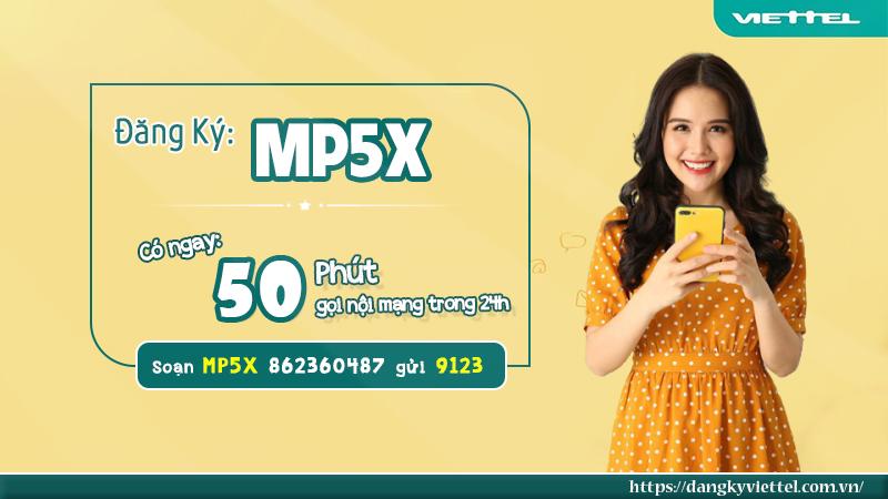 Gói cước MP5X của Viettel