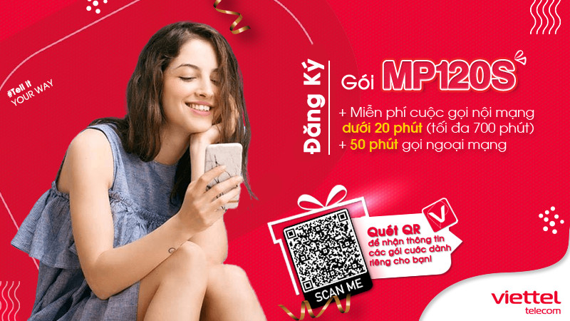 Gói MP120S của Viettel