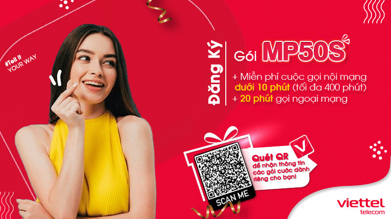 Gói MP50S của Viettel