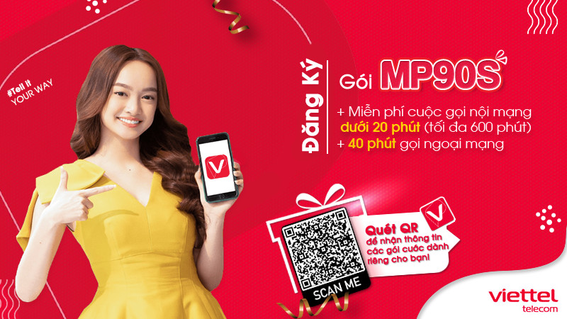 Gói cước MP90S của Viettel