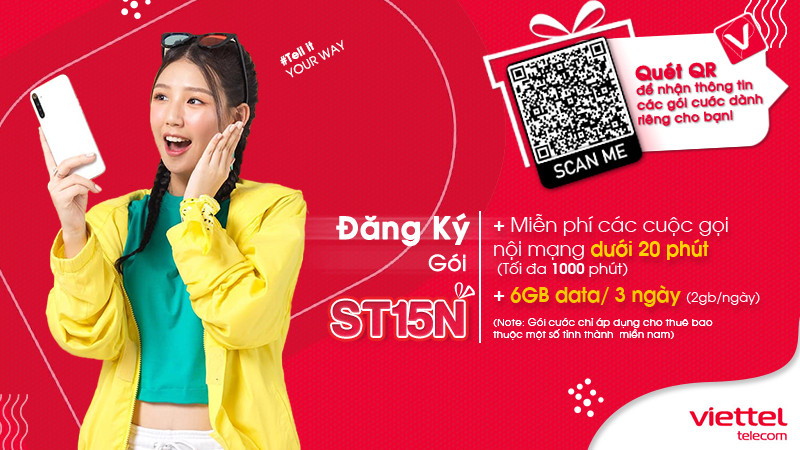 Gói ST15N của Viettel