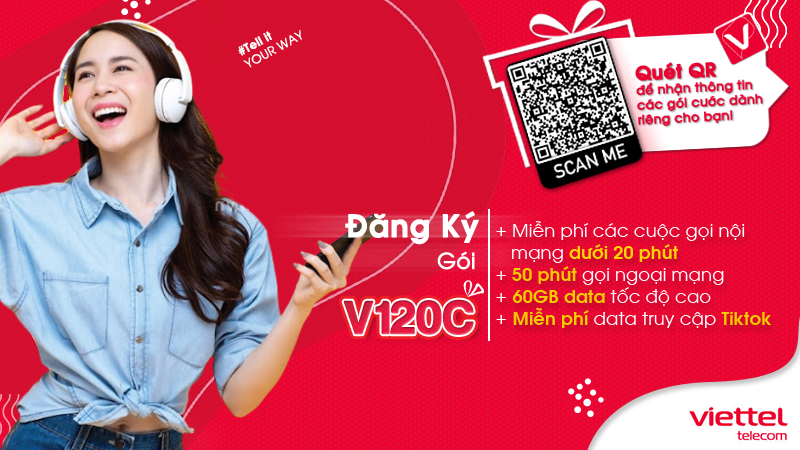 Gói V120C của Viettel