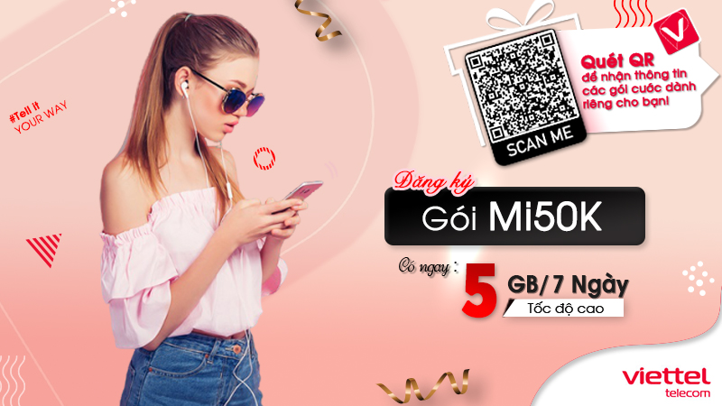 Gói mi50k của viettel